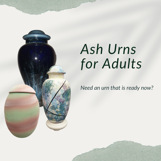 Cremation Ash and Keepsake Urns for Adults Handmade Australian 